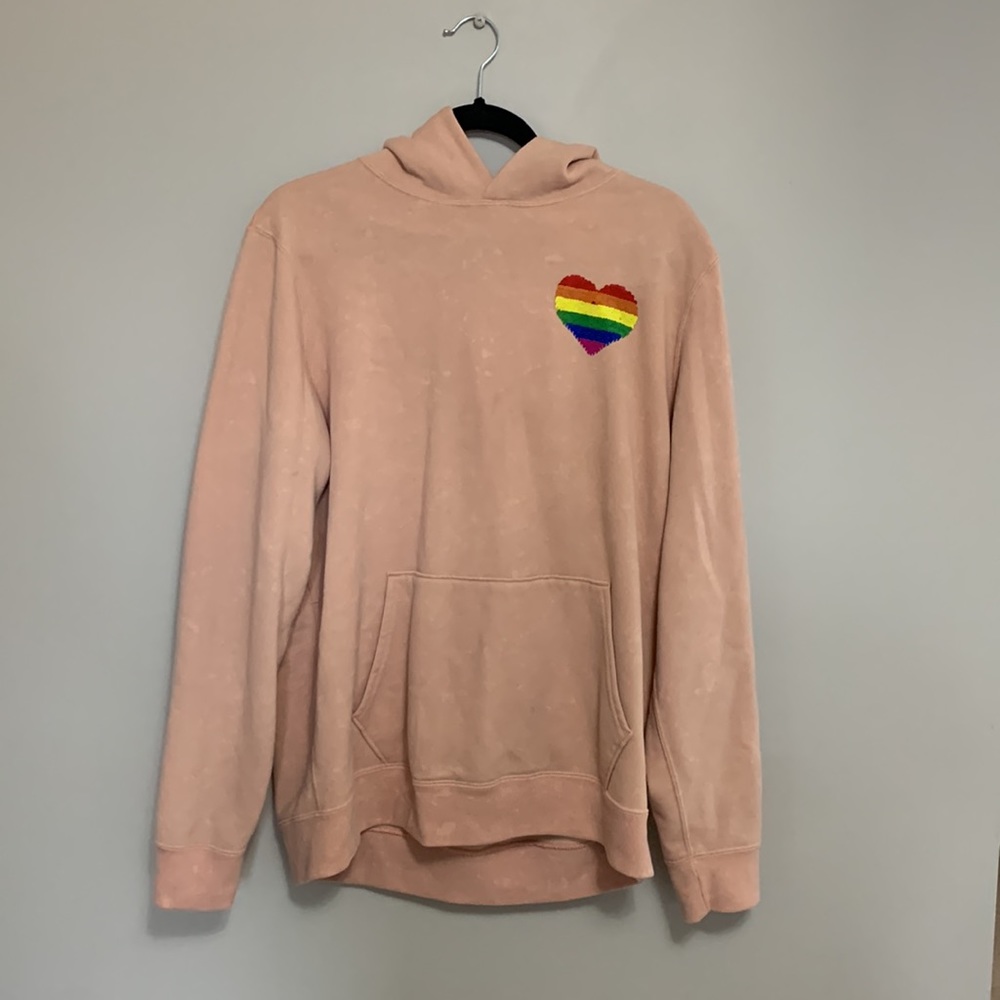 Abercrombie and Fitch Soft AF hoodie L pride